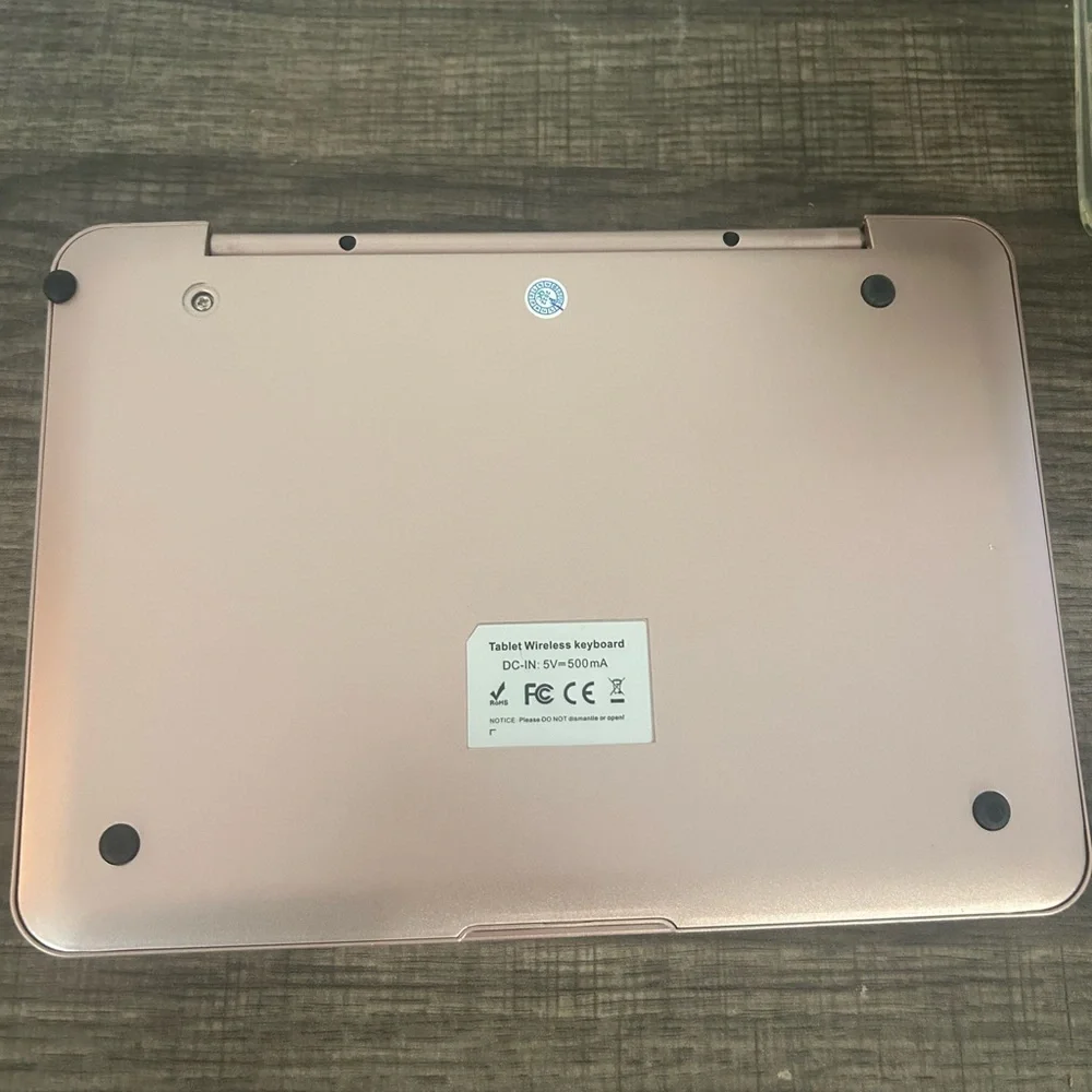 Rose Gold Keyboard Case for Tablets